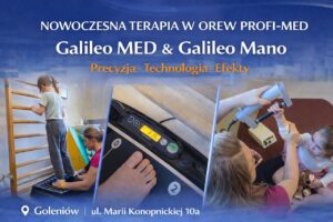 Nowoczesna terapia Galileo MED 35 oraz Galileo Mano 20 wibroterapia